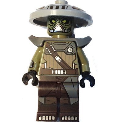 Minifigure Embo, Olive Green del set 75451