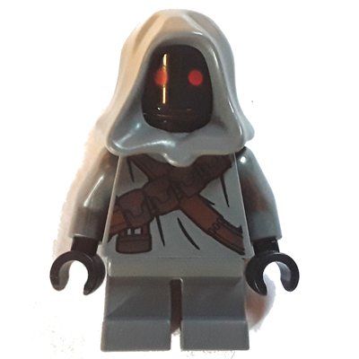 Minifigura Jawa, Red Eyes, Cross Straps del set 75453