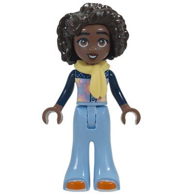 Minifigure Aliya, Winter Outfit from set 42698