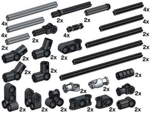 LEGO 10074 Cross Axles