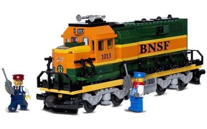LEGO 10133 Burlington Northern Santa Fe Locomotive
