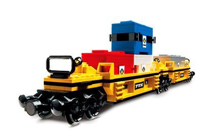 LEGO 10170 TTX Intermodal Double-Stack Car