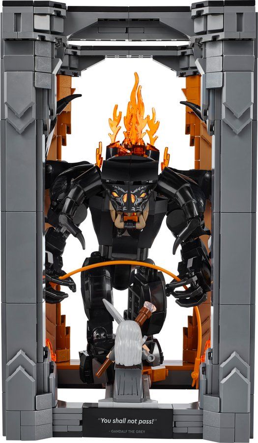 LEGO 10367 The Lord of the Rings: Balrog Book Nook