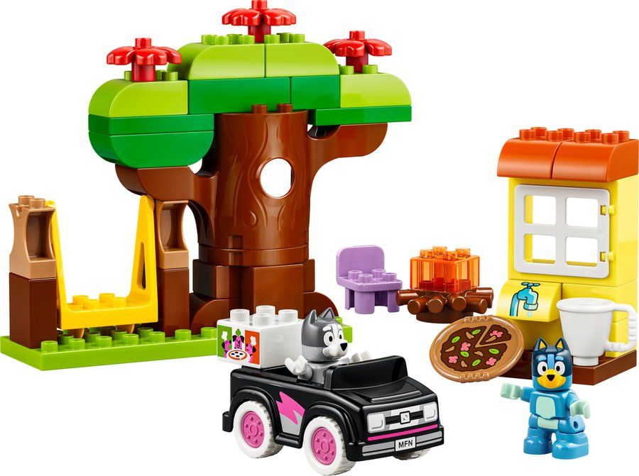LEGO 10469 Pizza Girls with Muffin and Bluey