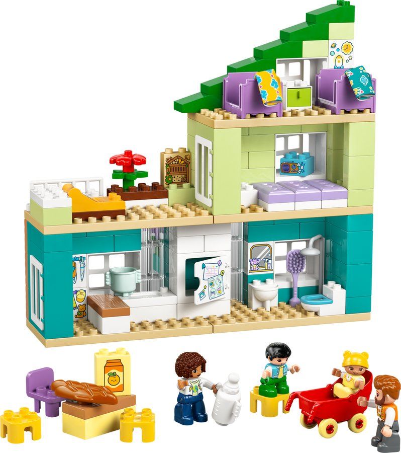 LEGO 10470 3 in 1 Modern Family House with Figures