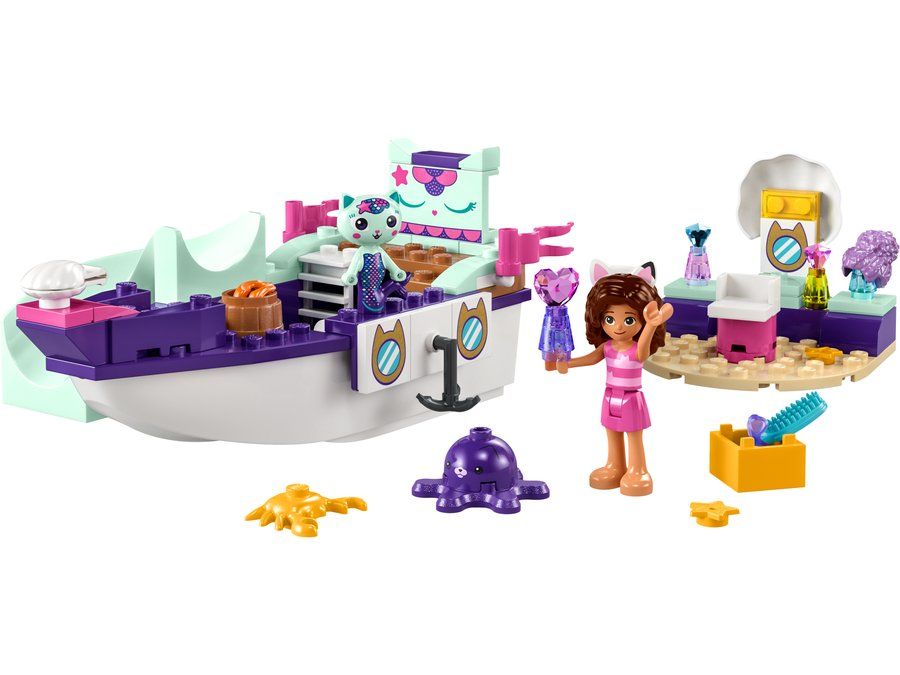 LEGO 10786 Gabby & MerCat's Ship & Spa