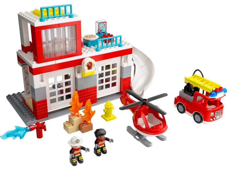LEGO 10970 La Caserne et L’Hélicoptère des Pompiers