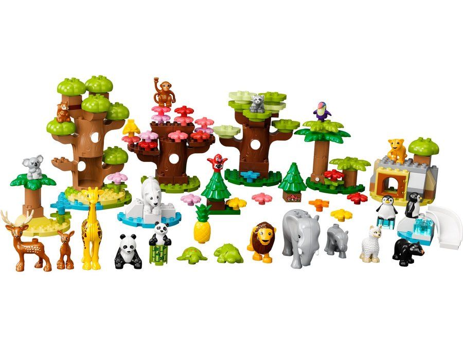 LEGO 10975 Les animaux sauvages du monde