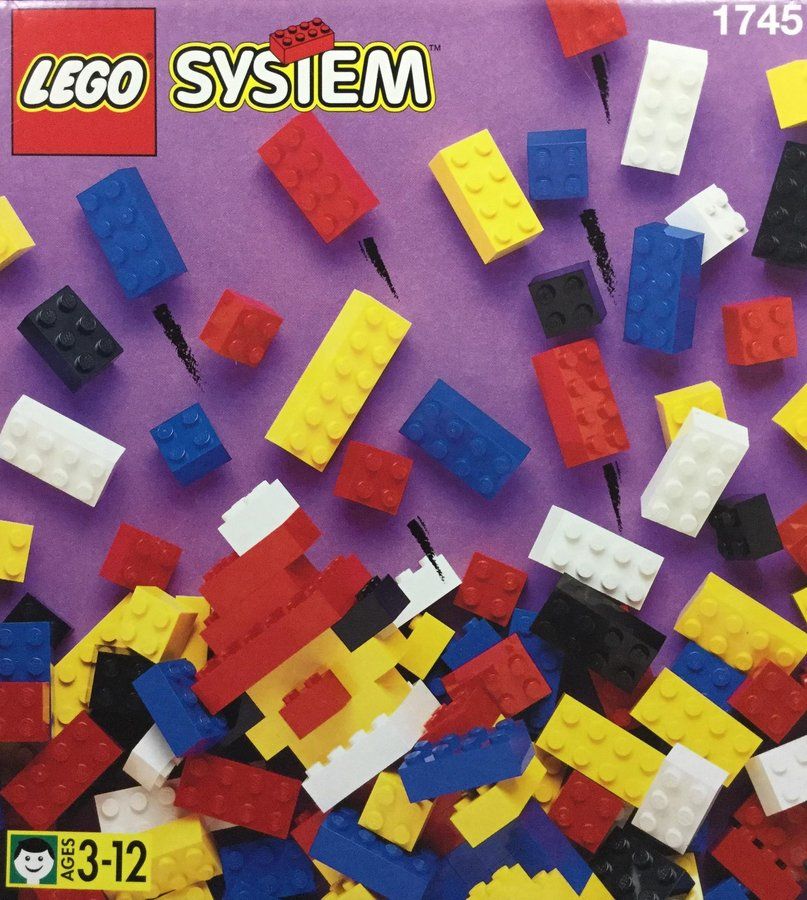 LEGO 1745 Box of Standard Bricks, 3+