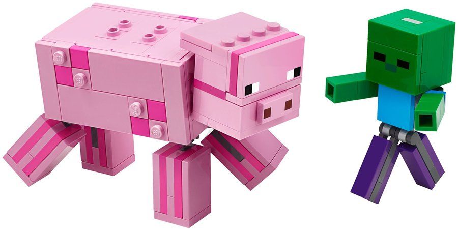 LEGO 21157 BigFig Pig with Baby Zombie
