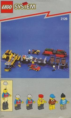 LEGO 2126 Train Cars