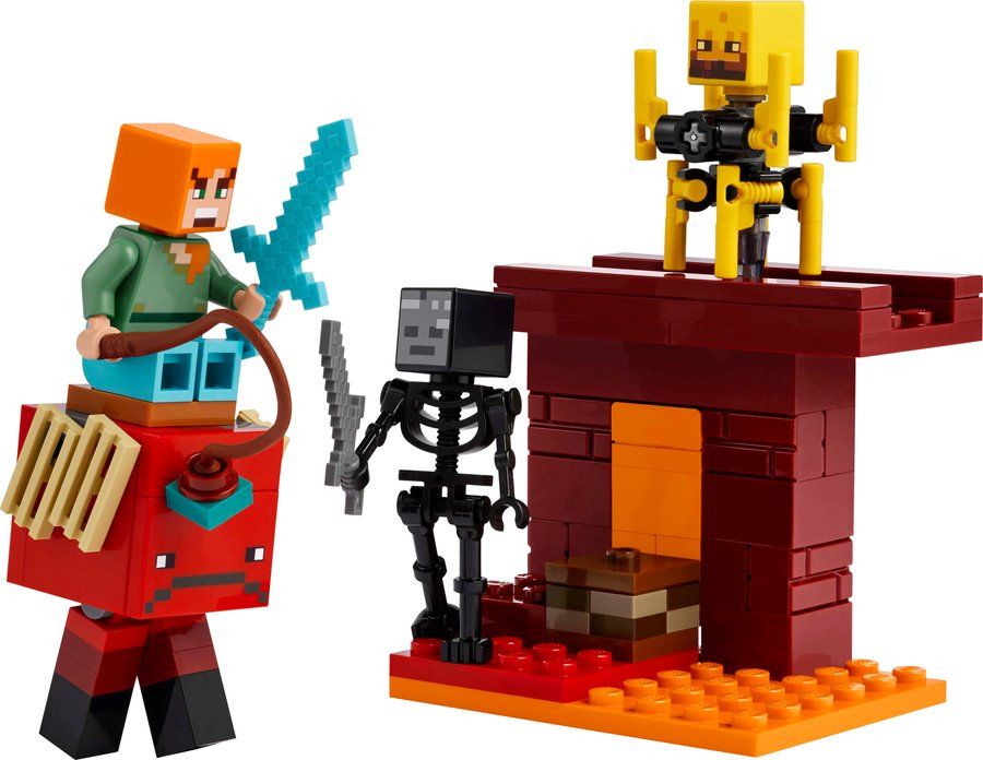 LEGO 21266 La Bataille de la Lave du Nether