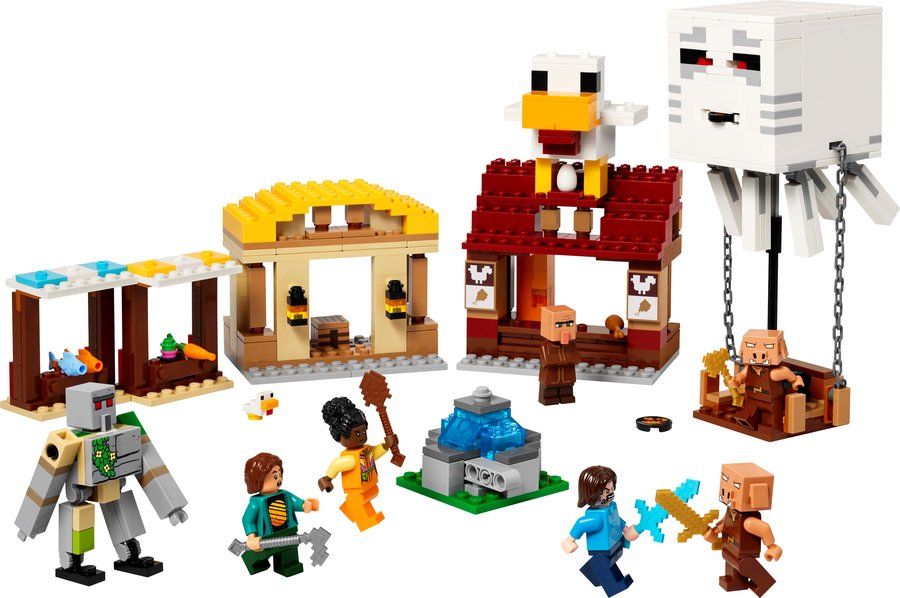 LEGO 21273 The Ghast Balloon Village Attack