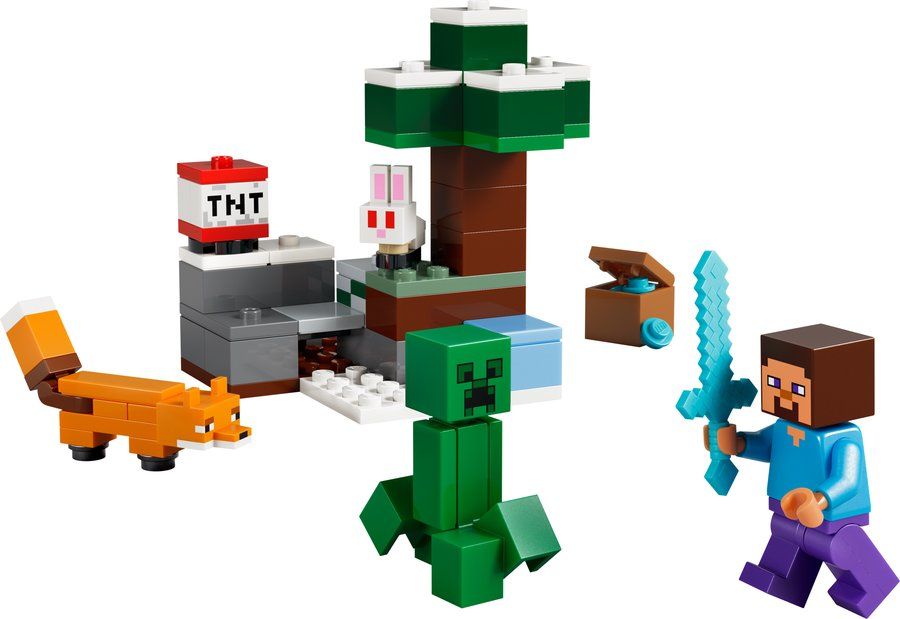 LEGO 21583 Les Aventures de Steve dans la Taïga