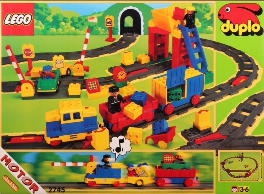 LEGO 2745 Deluxe Electric Train Set