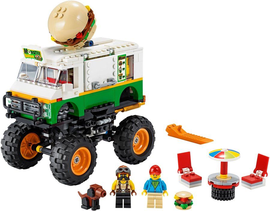 LEGO 31104 Le Monster Truck à Hamburgers