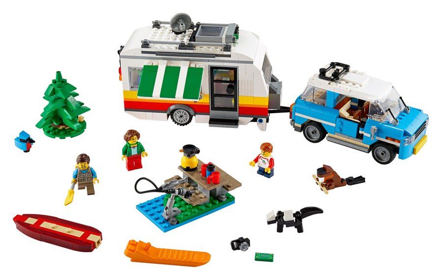 LEGO 31108 Les Vacances en Caravane en Famille