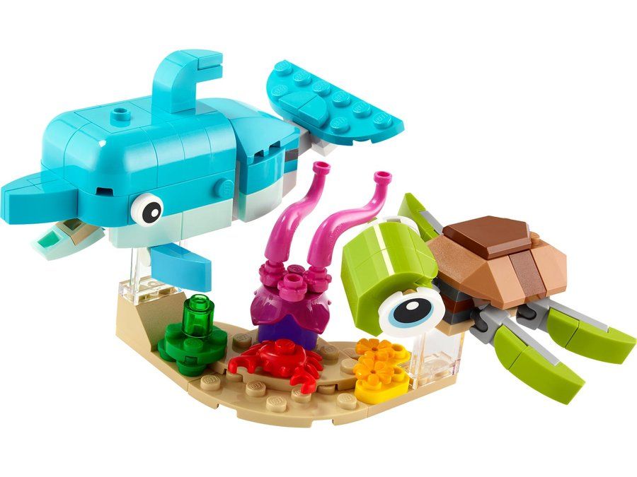 LEGO 31128 Le dauphin et la tortue
