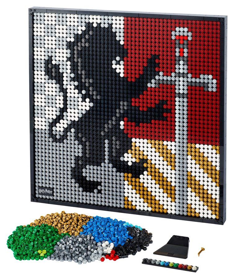 LEGO 31201 LEGO Art Harry Potter™ Les blasons de Poudlard