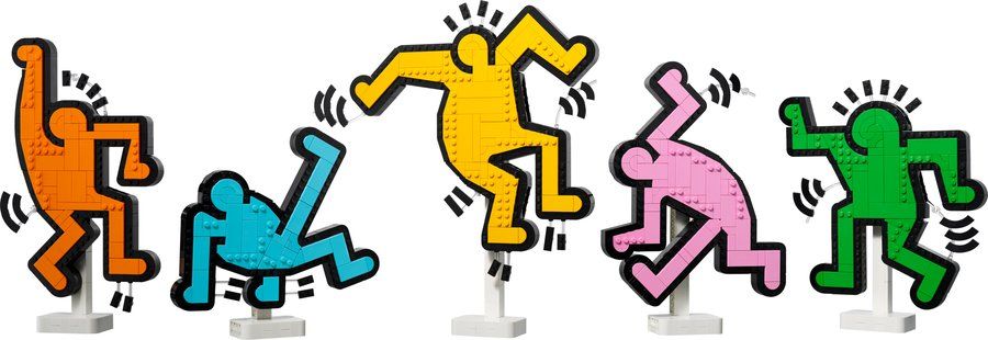 LEGO 31216 Keith Haring - Dancing Figures
