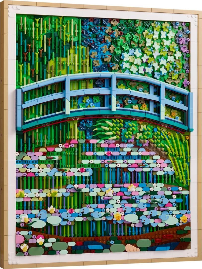 LEGO 31220 Claude Monet, Bridge over a Pond of Water Lilies