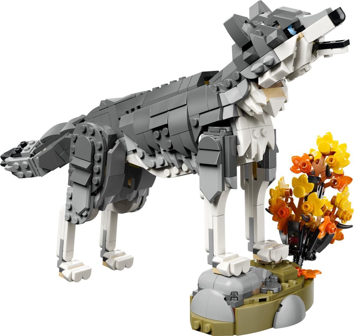 LEGO 31393 Forest Animals: Gray Wolf