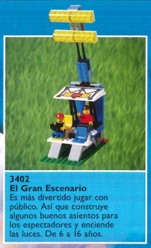 LEGO 3402 Grandstand with Lights
