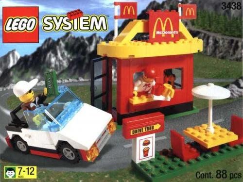 LEGO 3438 McDonald's Restaurant