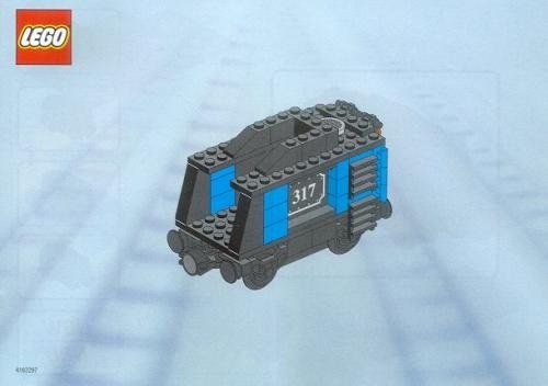 LEGO 3742 Tender Basis (without color trim elements)
