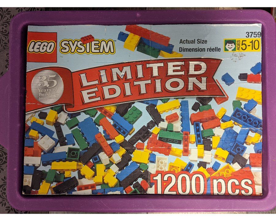 LEGO 3759 35th Anniversary Tub