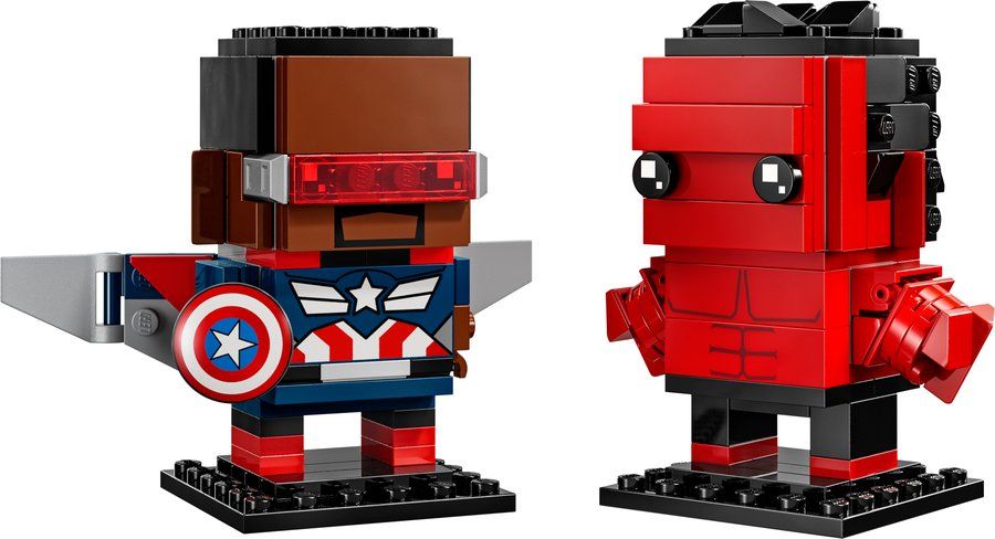 LEGO 40668 Captain America & Red Hulk Figures