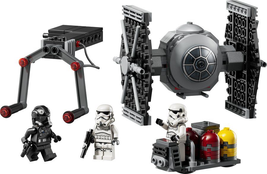 LEGO 40771 TIE Fighter with Imperial Hangar Rack