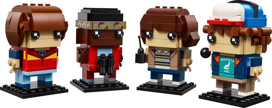 LEGO 40801 Mike, Dustin, Lucas and Will Figures