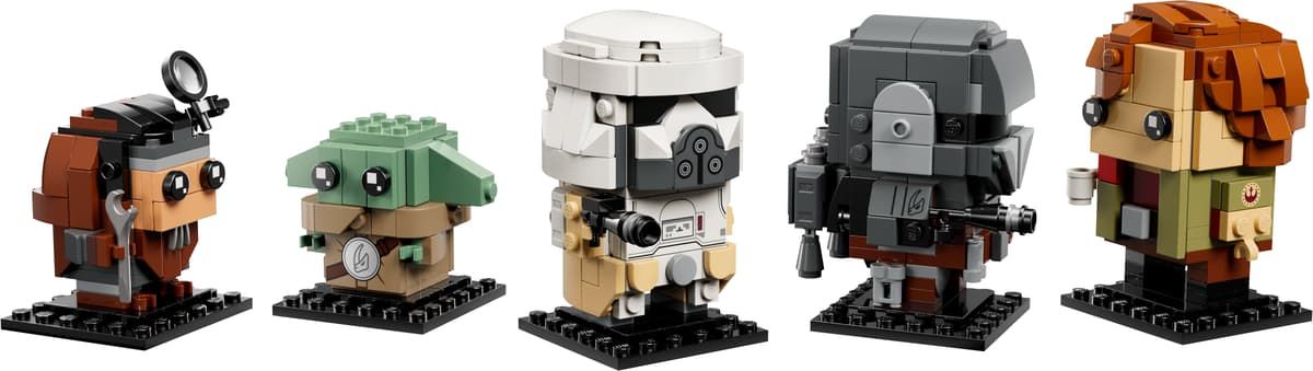 LEGO 40856 The Mandalorian and Grogu: Allies & Villains