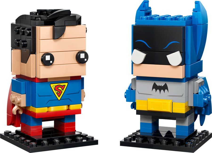 LEGO 40859 Golden Age Superman and Batman Figures