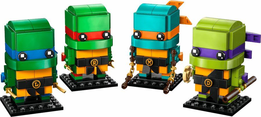 LEGO 40878 Teenage Mutant Ninja Turtles Figures