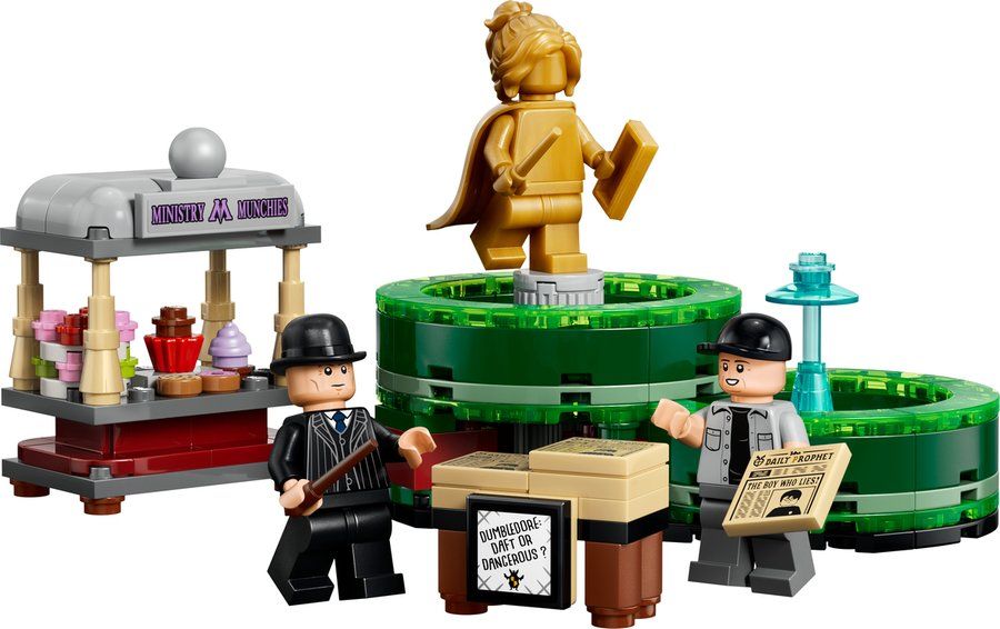 LEGO 40901 Ministry Munchies & The Daily Prophet Stands