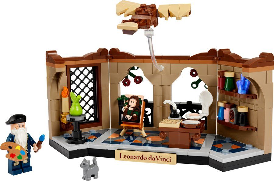 LEGO 40902 Tribute to Leonardo da Vinci