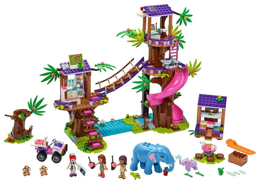 LEGO 41424 La Base de Sauvetage dans la Jungle