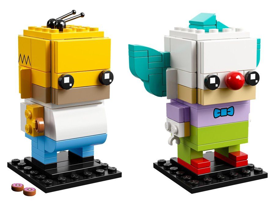LEGO 41632 Homer Simpson & Krusty the Clown