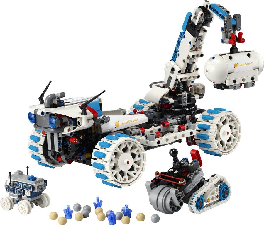 LEGO 42211 Lunar Outpost Moon Rover Space Vehicle