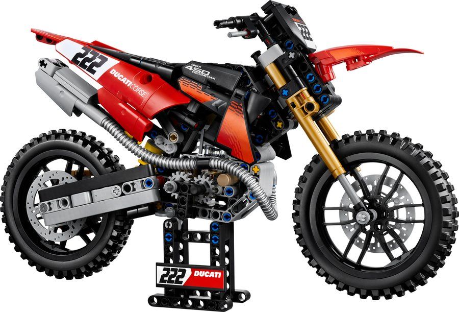 LEGO 42238 Ducati Desmo450 MX Factory Motorcycle
