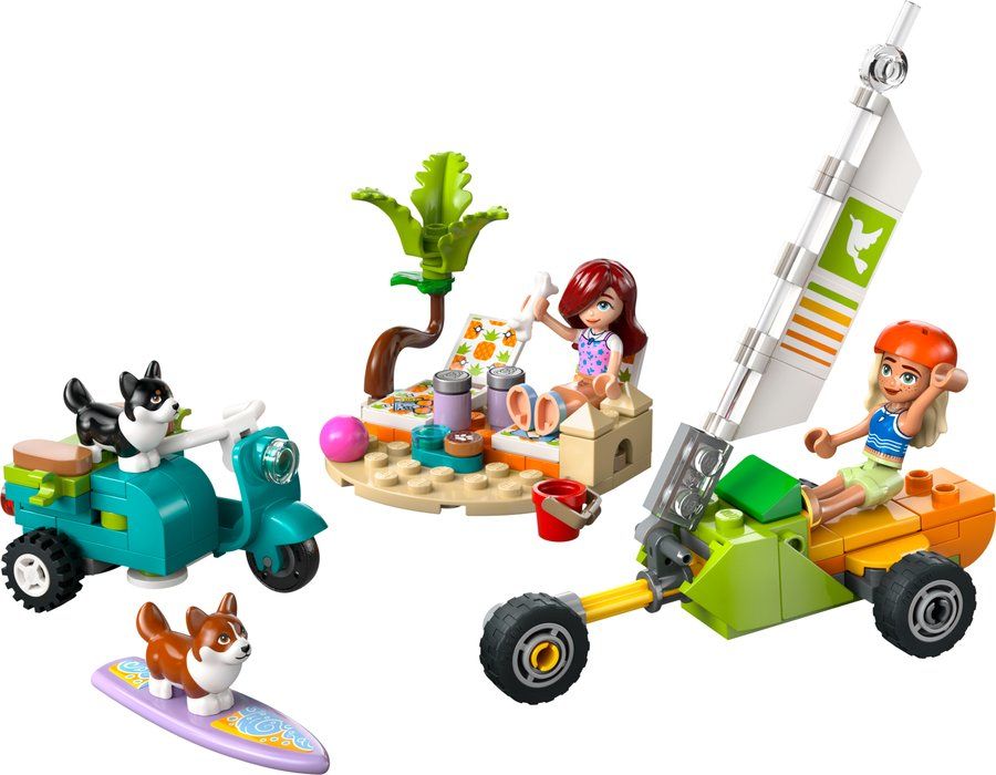 LEGO 42641 Surfing Dogs and Scooter Adventure