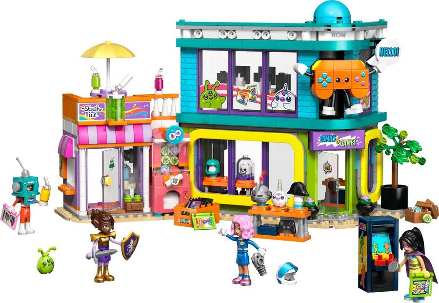 LEGO 42674 Comic Book and Game Store