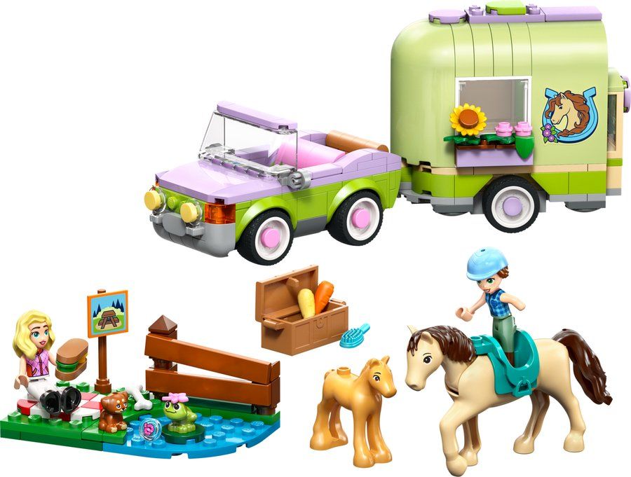 LEGO 42695 La Remorque du Cheval et du Poulain
