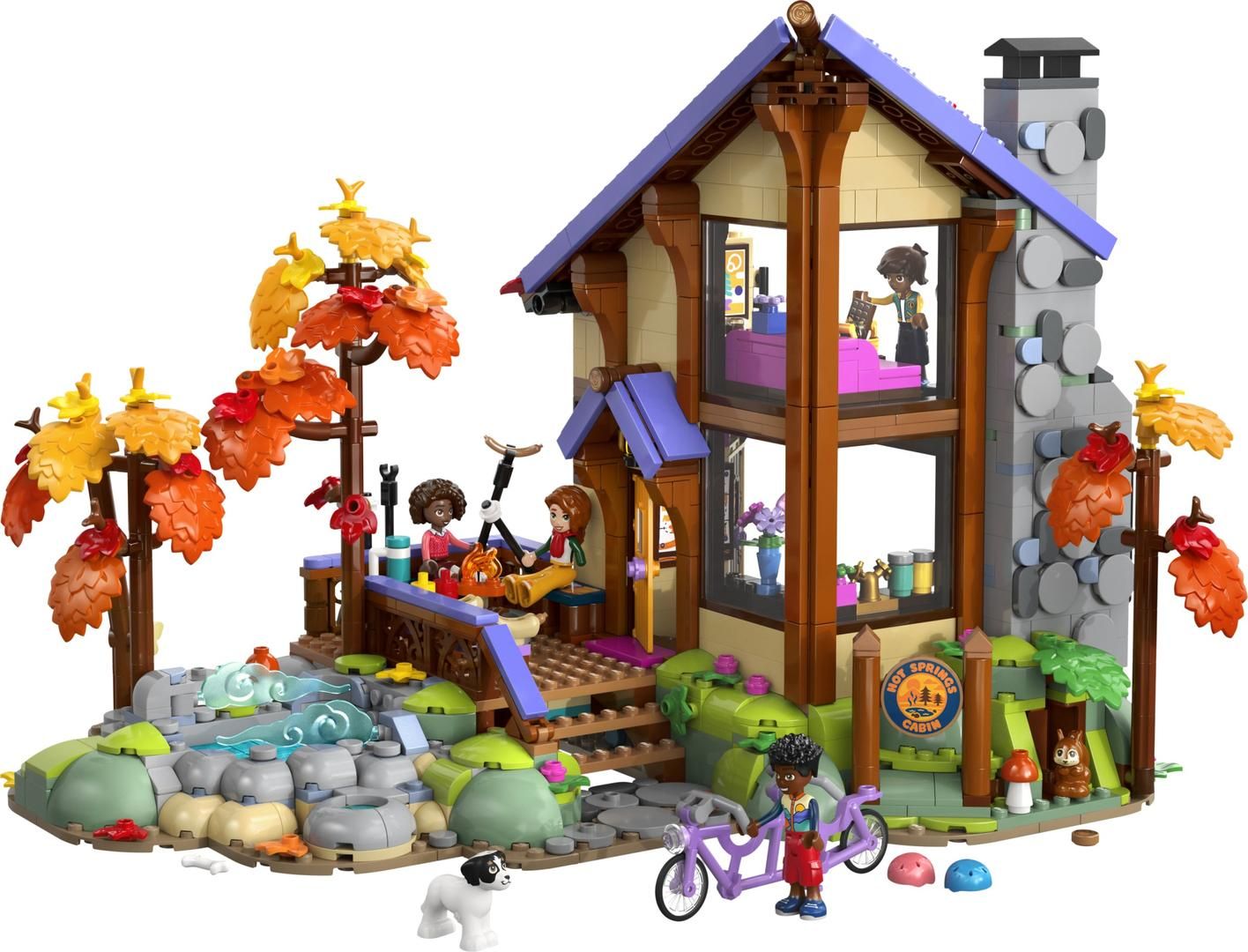 LEGO 42705 Cozy Fall Forest Cabin