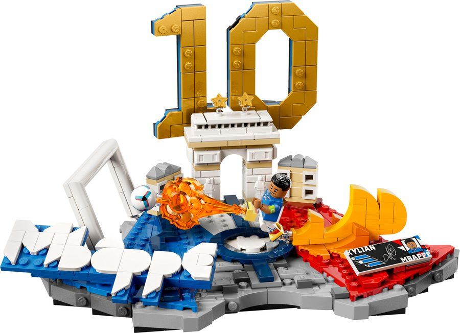 LEGO 43013 Kylian Mbappé, Football Highlights