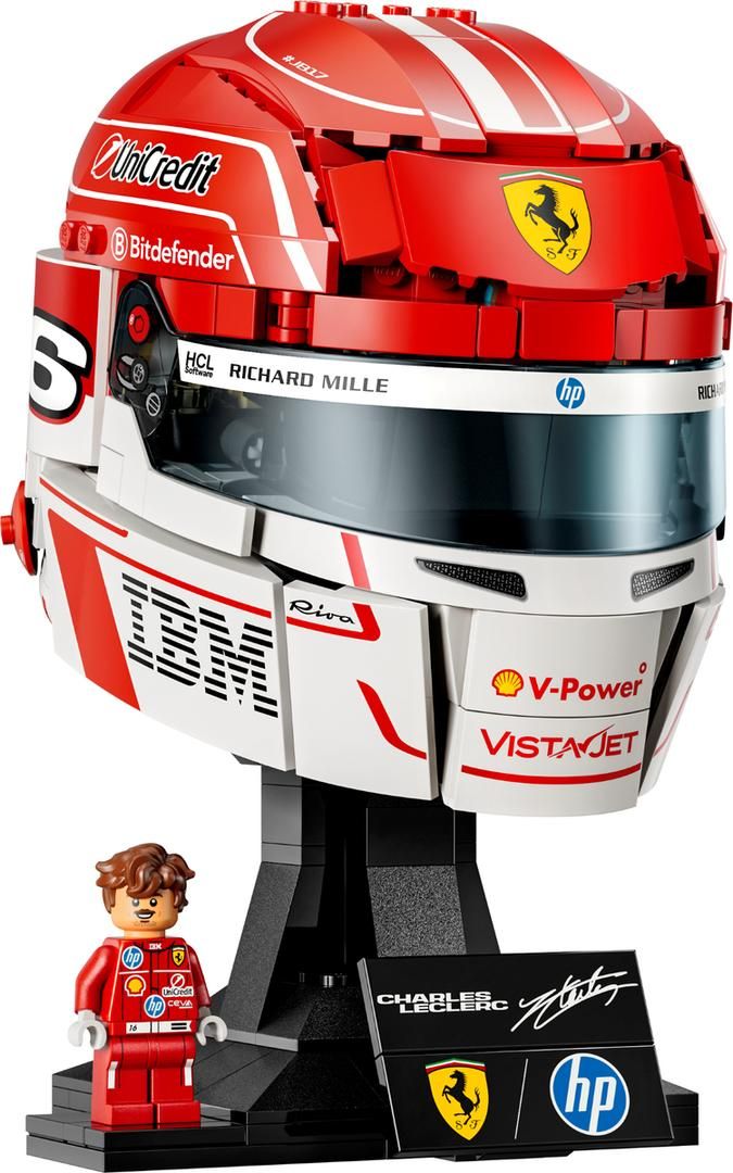 LEGO 43014 Scuderia Ferrari HP Charles Leclerc Helmet