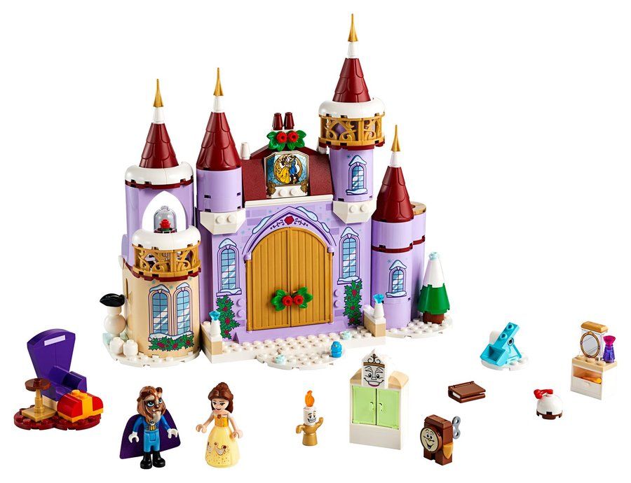 LEGO 43180 Belle's Castle Winter Celebration