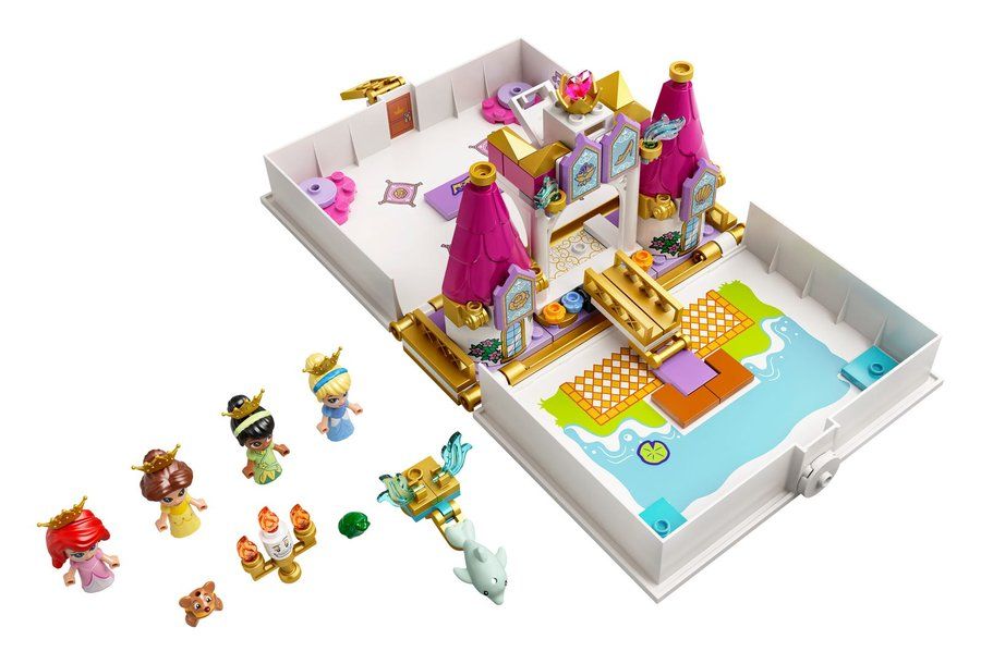 LEGO 43193 Ariel, Belle, Cinderella and Tiana's Storybook Adventures